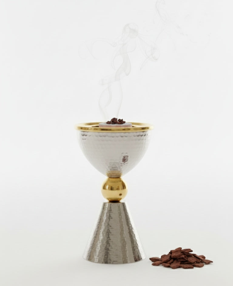 Premium Stainless Steel Bakhoor Burner | Elegant Oud & Incense Burner for Home & Majlis – Vendix (Copy)