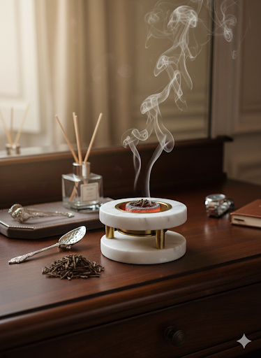 Vendix Luxury Marble Bakhoor Burner – Premium Oud & Incense Burner for Home, Office & Gifts (Copy)