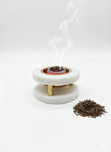 Vendix Luxury Marble Bakhoor Burner – Premium Oud & Incense Burner for Home, Office & Gifts (Copy)