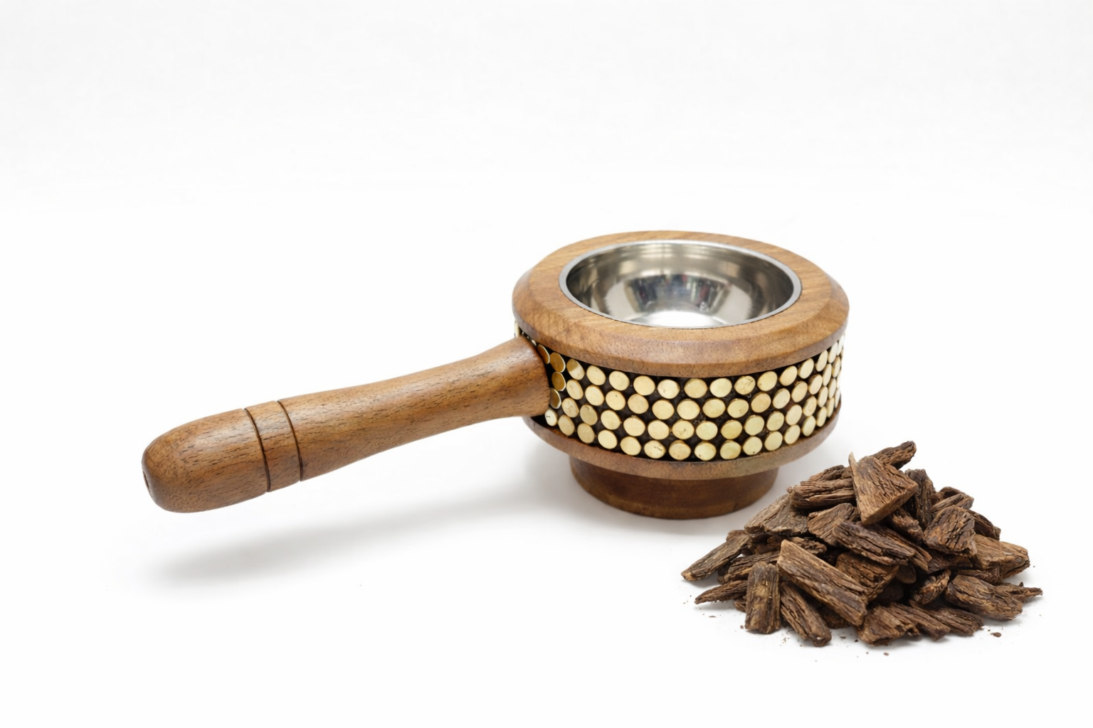 Luxury wooden Bakhoor Burner | Elegant Oud & Incense Burner for Home & Majlis,  مبخرة بخور – Vendix (Copy)