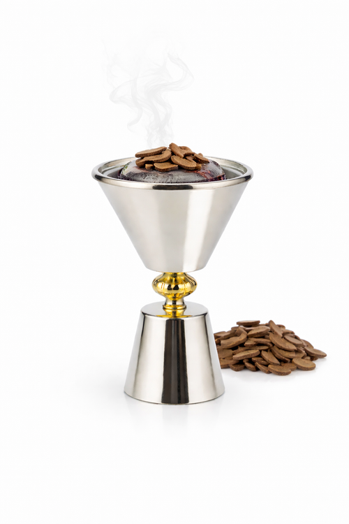 Luxury Stainless Steel Bakhoor Burner | Elegant Oud & Incense Burner for Home & Majlis – Vendix